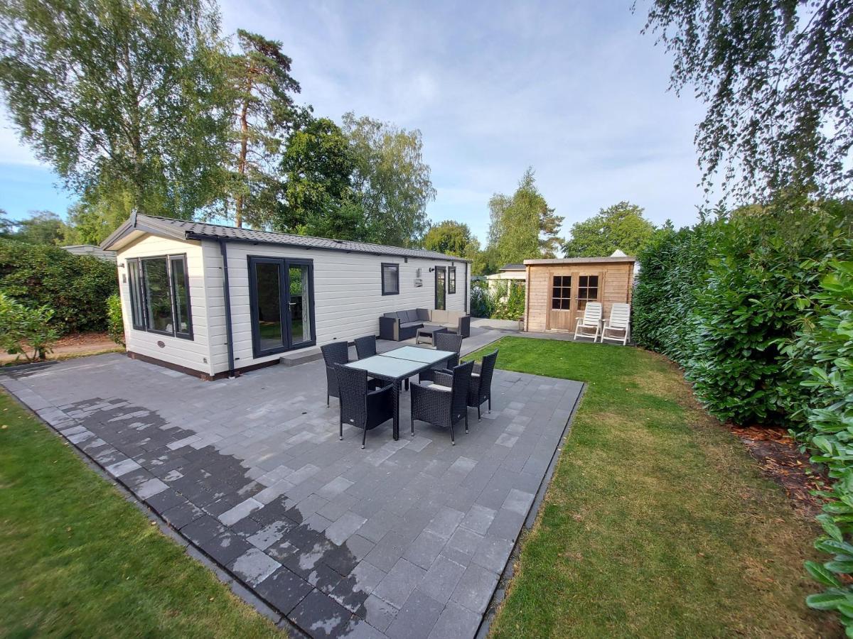 비크버겐 Chalet Wanama. Gelegen Op Het Vakantiepark Het Lierderholt Op De Veluwe. 빌라 외부 사진