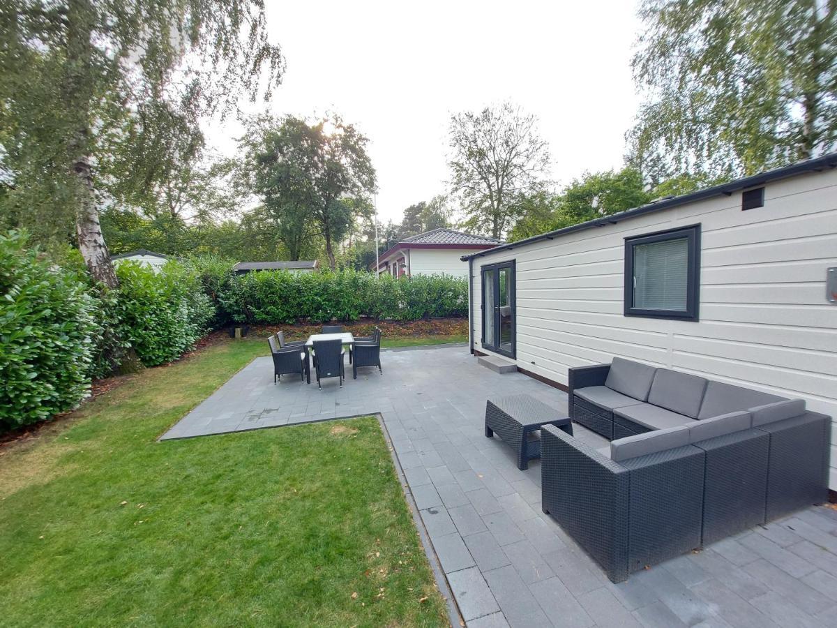 비크버겐 Chalet Wanama. Gelegen Op Het Vakantiepark Het Lierderholt Op De Veluwe. 빌라 외부 사진